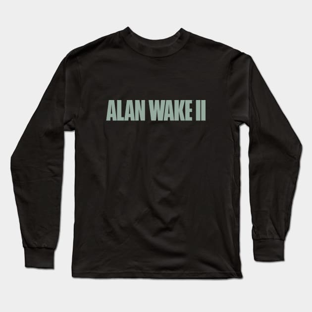 Alan Wake ll Long Sleeve T-Shirt by Masterpopmind